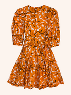 Diane Von Furstenberg - Tiered Tie Waist Dress