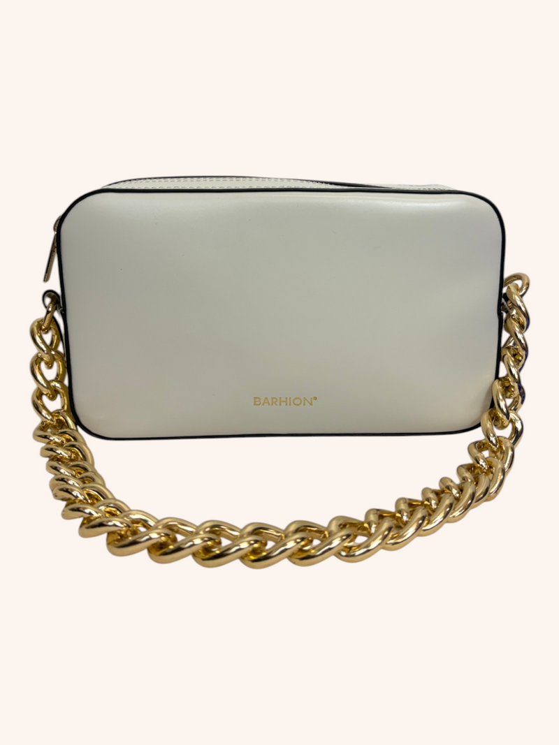 Barhion - Gold Chain Rectangle Bag
