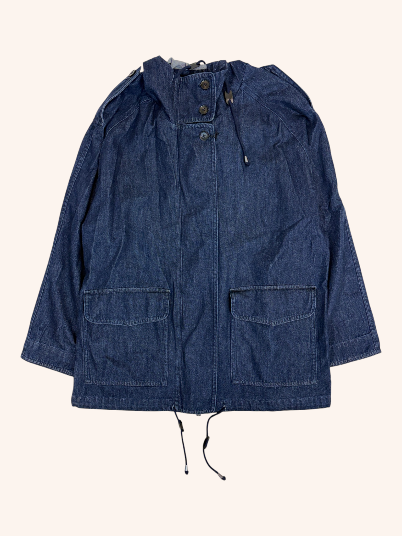 Sills - Hooded Denim Coat