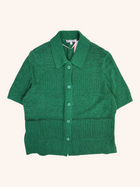 Sportscraft - Button Up Knit Top