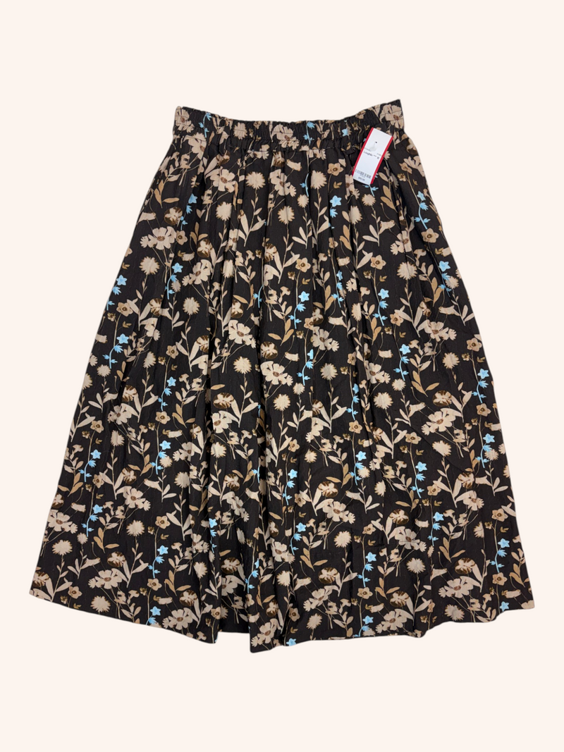 Loughlin - Shirred Waist Floral Maxi Skirt
