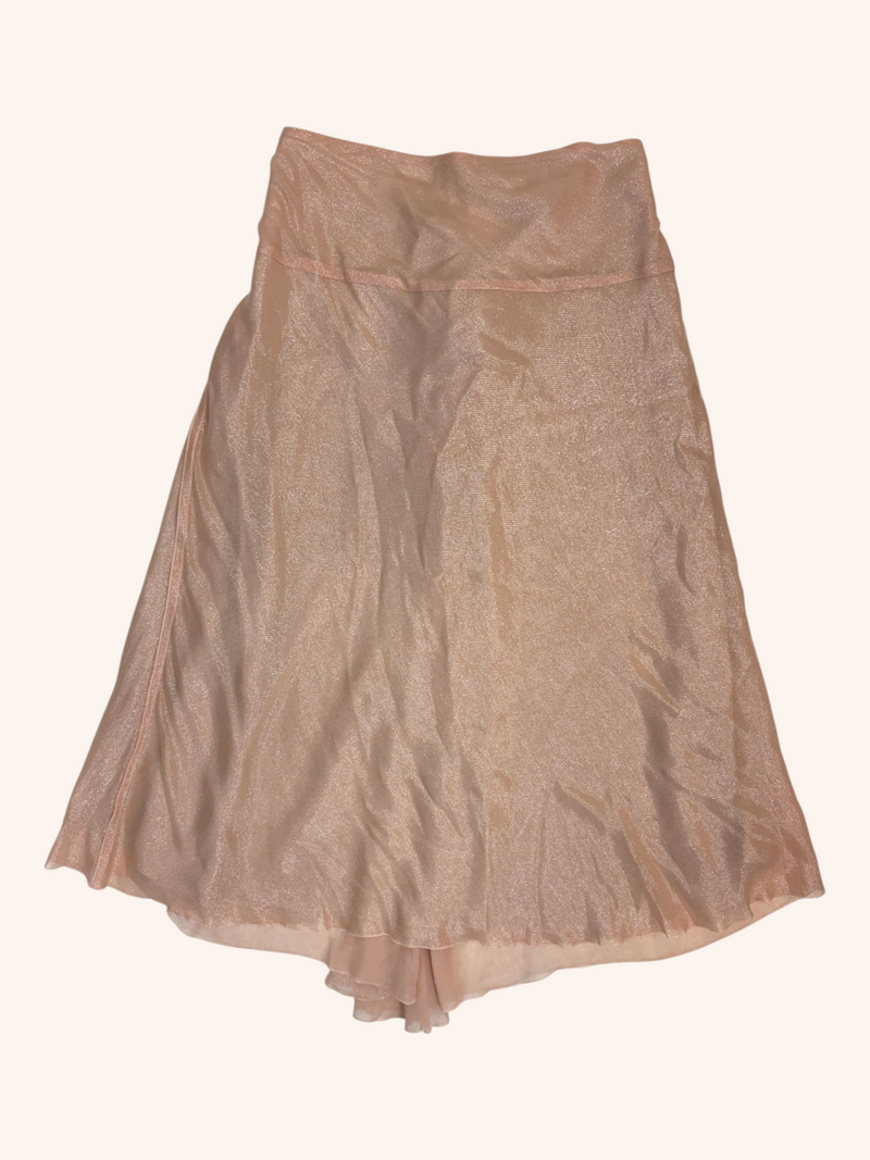 Victoria Beckham - Shimmery Gathered Front Skirt