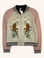 Sylvester - Tiger Embroidered Bomber Jacket