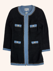 Adrienne Winkelmann - Tweed Chain Edge Coat