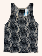 Zadig & Voltaire - Cashmere Snake Print Tank