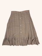 Mahsa - Silk Button Up Skirt