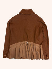 Curate Trelise Cooper - Denim Ruffle Hem Jacket