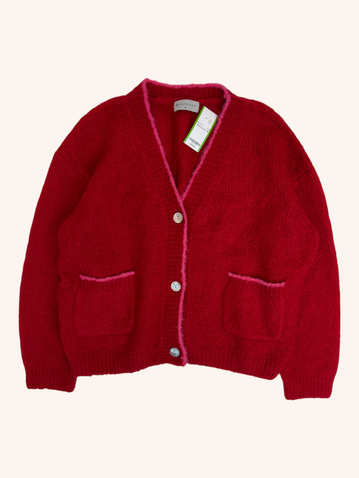 Briarwood - Contrast Edge Knit Cardigan