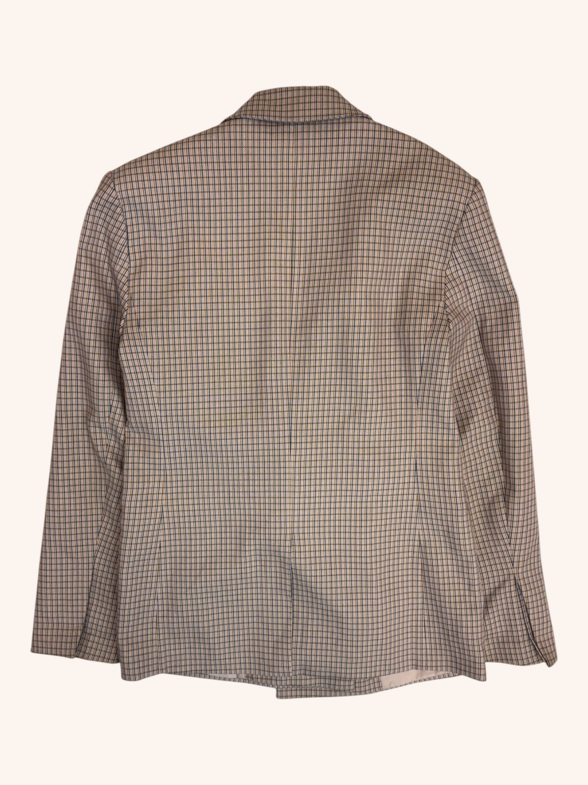 Blanca - Check Open Front Blazer