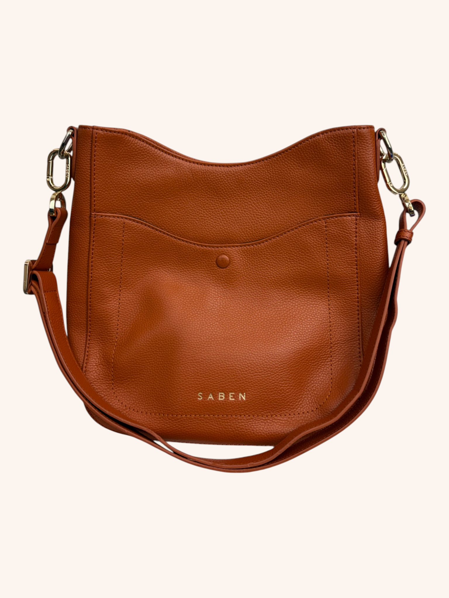Saben - Leather Messenger Bag