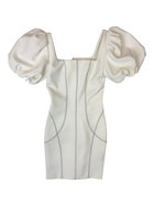 Misha - Puff Sleeve Mini Dress