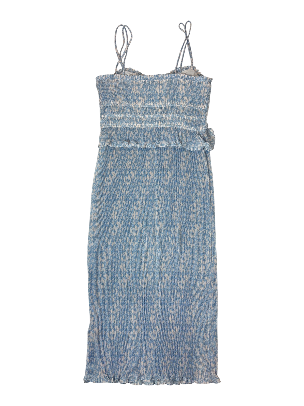 Derek Lam 10 Crosby - Floral Micro Pleat Maxi Dress