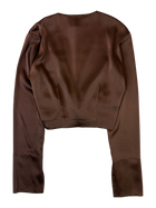Nanushka - Gathered Front Cropped Top