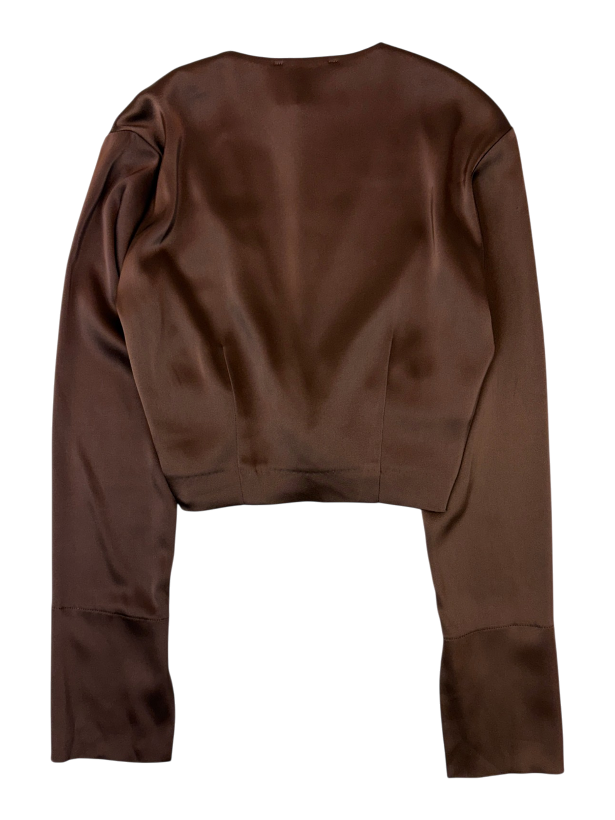 Nanushka - Gathered Front Cropped Top