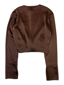 Nanushka - Gathered Front Cropped Top