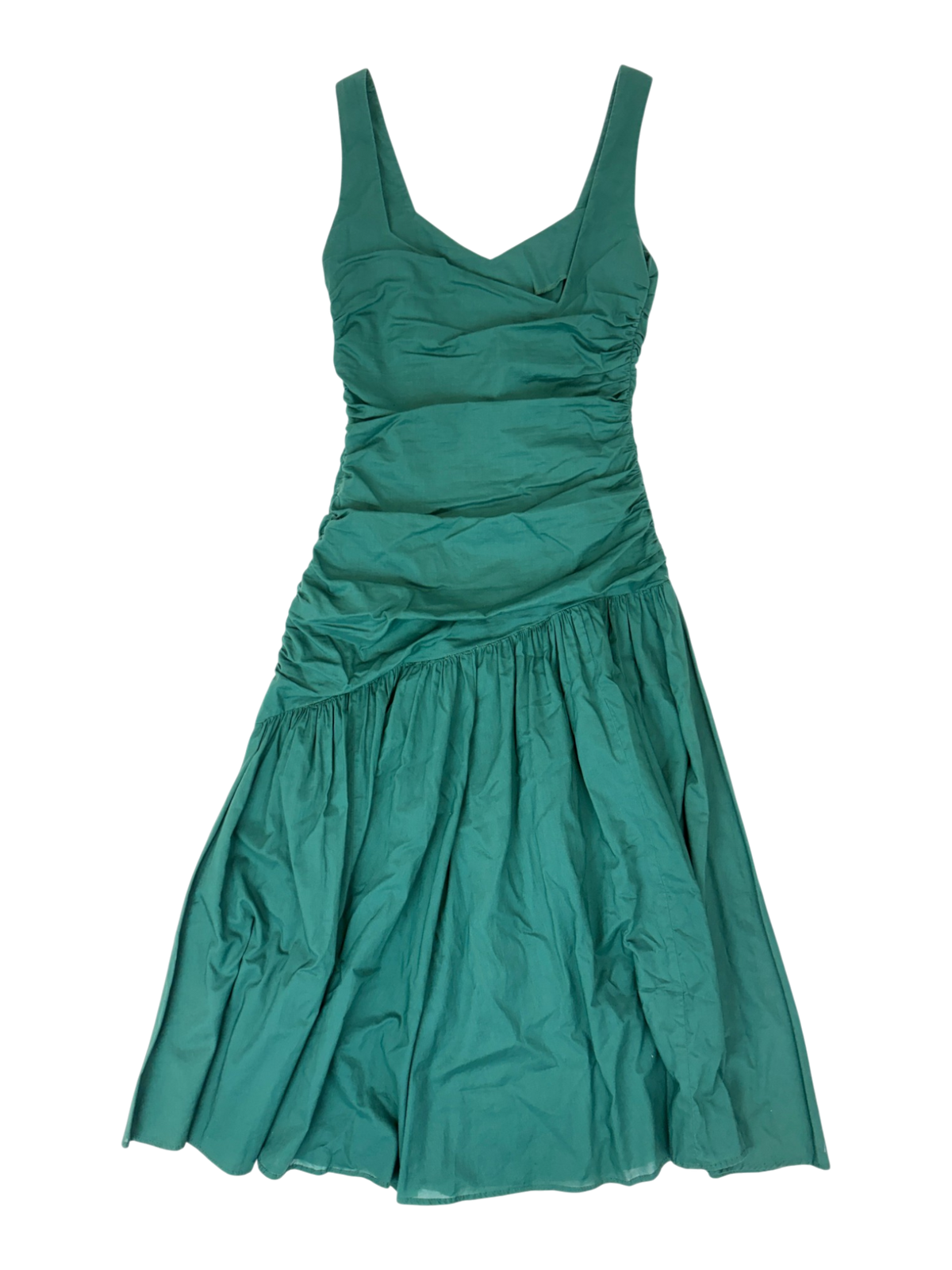 Ruby - Gathered Asymmetric Maxi Dress