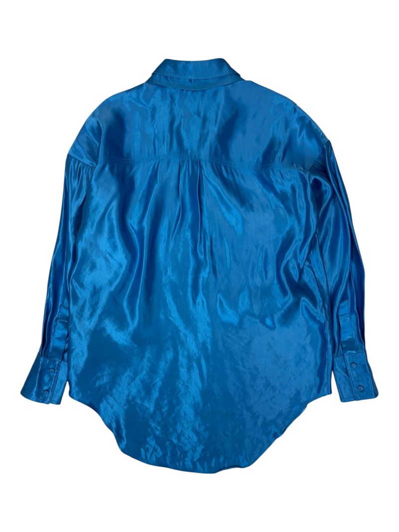 Aje - Glossy Button Up Shirt