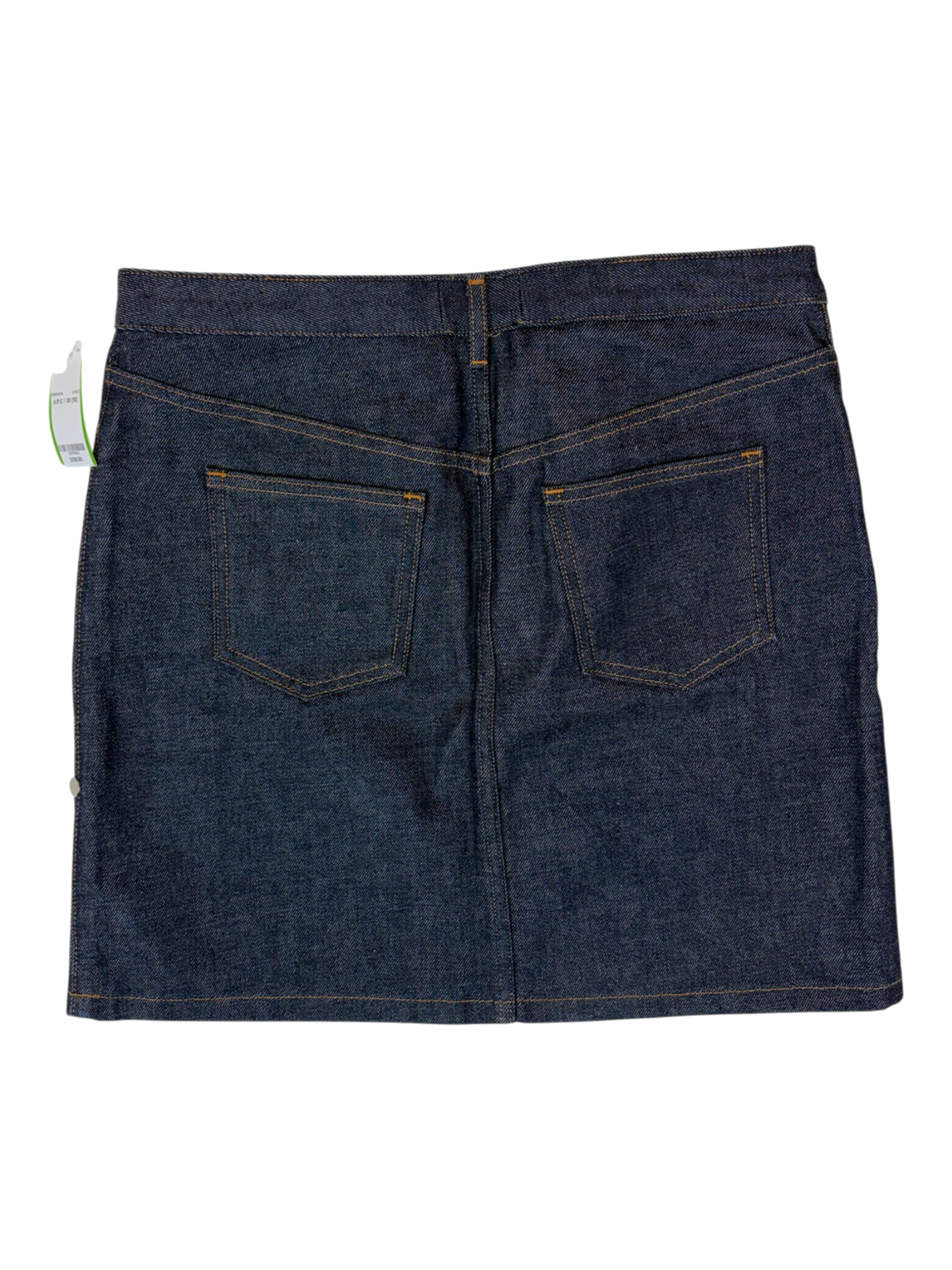 A.P.C - Contrast Stitch Denim Mini Skirt