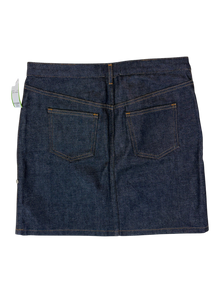A.P.C - Contrast Stitch Denim Mini Skirt