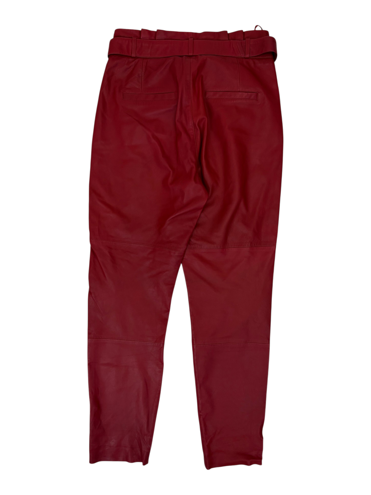 Gestuz - Lamb Leather Belted Pants