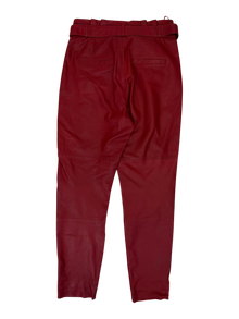 Gestuz - Lamb Leather Belted Pants