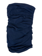Georgia Alice - Strapless Nylon Ruched Mini Dress