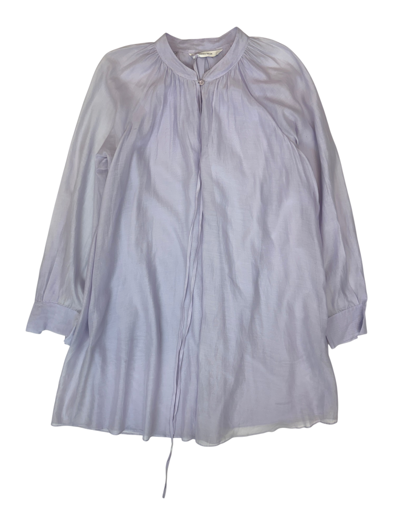 Rebecca Taylor - Long Sleeve Midi Shirt Dress