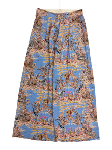Momoni - Silk Jungle Print Pants