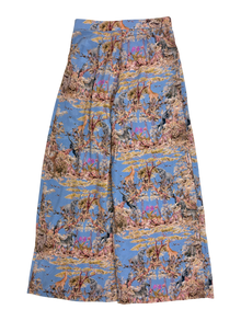 Momoni - Silk Jungle Print Pants