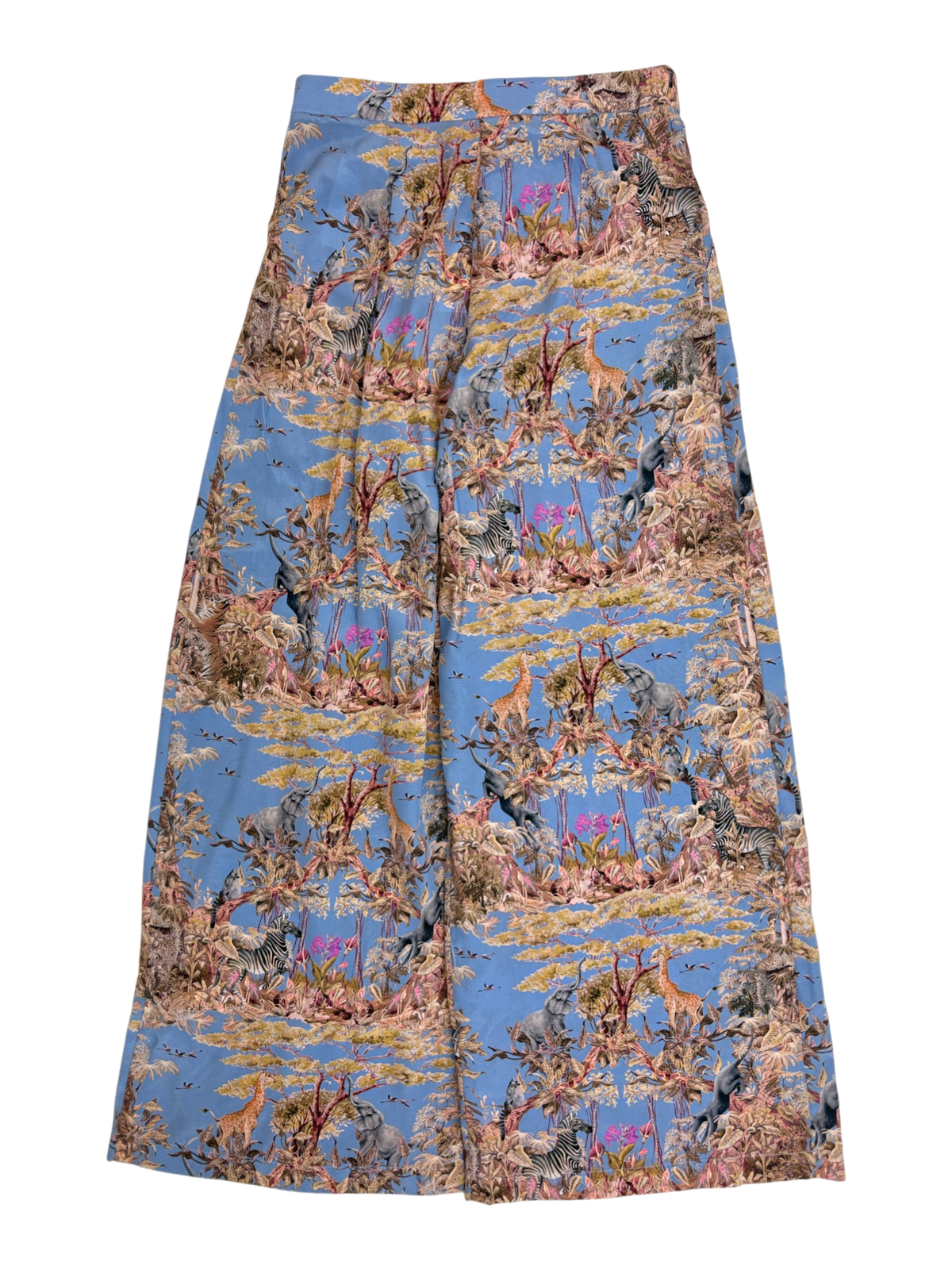 Momoni - Silk Jungle Print Pants