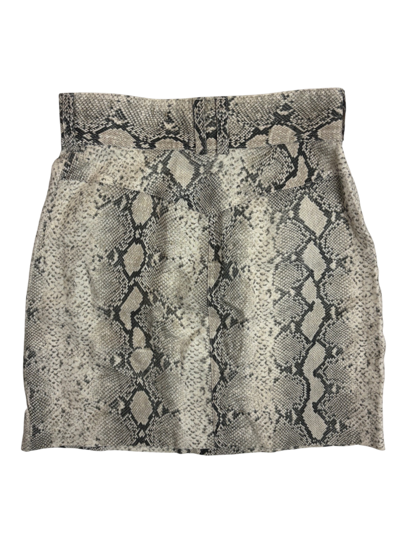 Zimmermann - Snake Print Mini Skirt