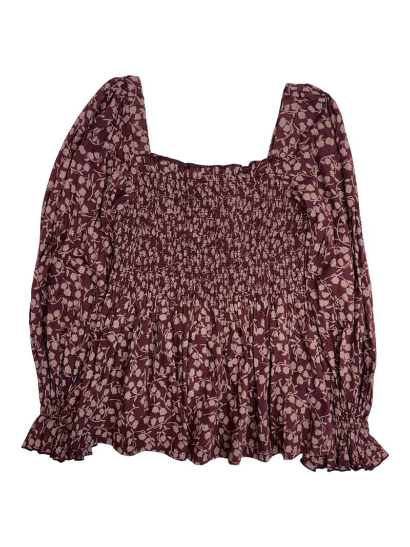 Karen Walker - Shirred Puff Sleeve Top