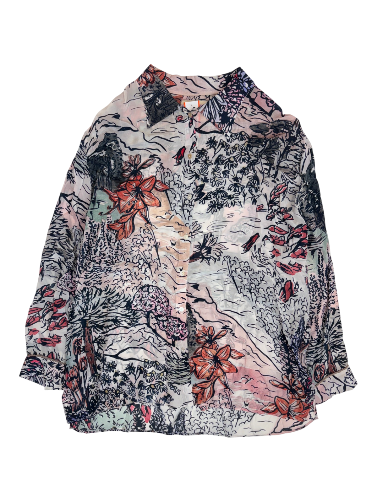 Chufy - Longline Floral Shirt