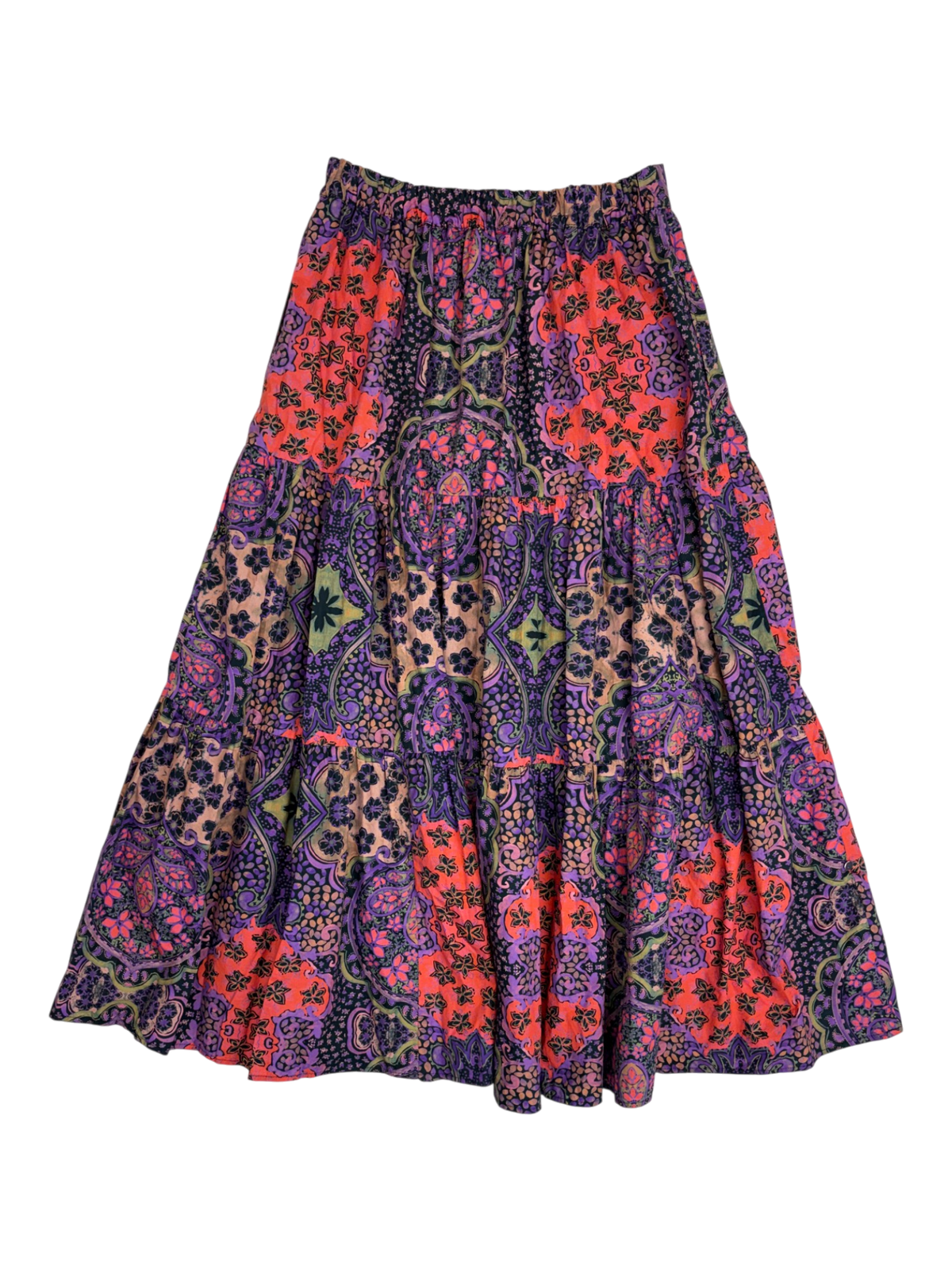 Xirena - Abstract Tiered Maxi Skirt