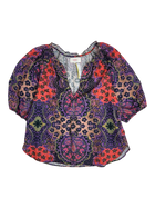 Xirena - Abstract Puff Sleeve Top