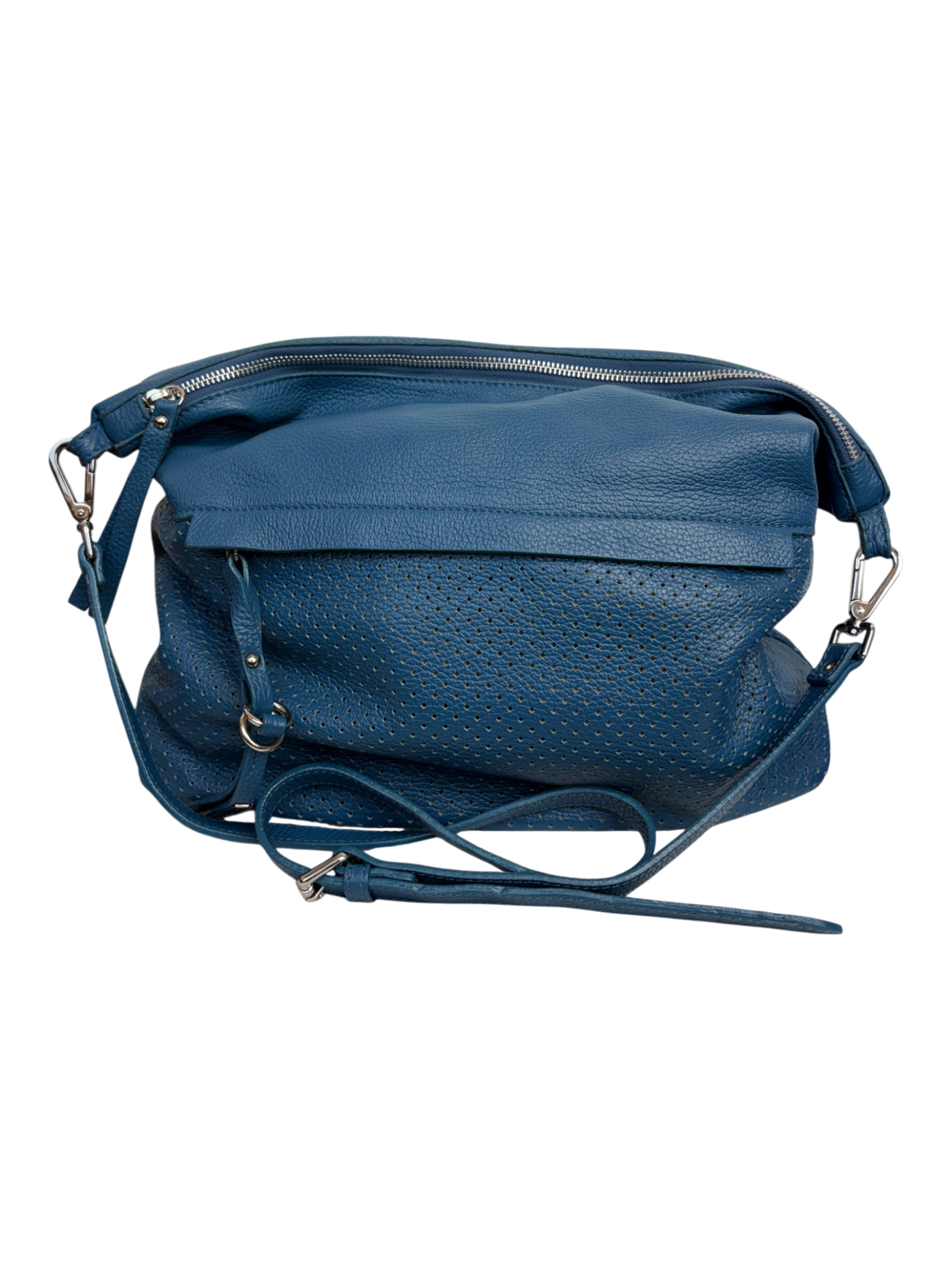 Nicoli - Leather Mesh Bag