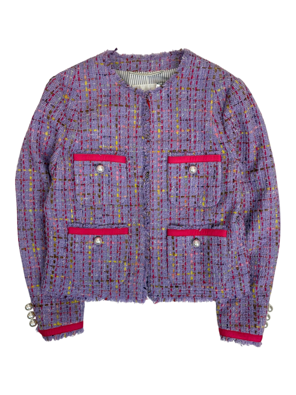 L.K. Bennett - Tweed Quad Pocket Jacket