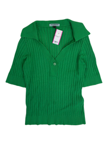Kate Sylvester - Plunge Neck Knit Top