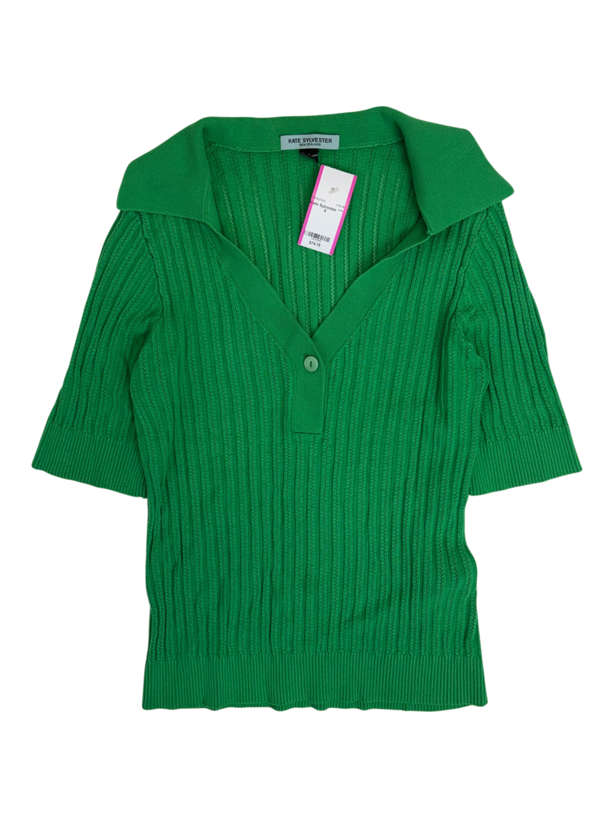 Kate Sylvester - Plunge Neck Knit Top