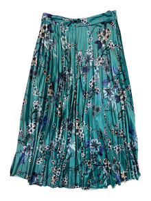 Gestuz - Floral Pleated Maxi Skirt