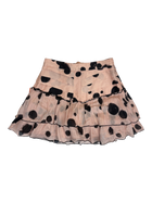 Aje - Polka Dot Ruffle Mini Skirt