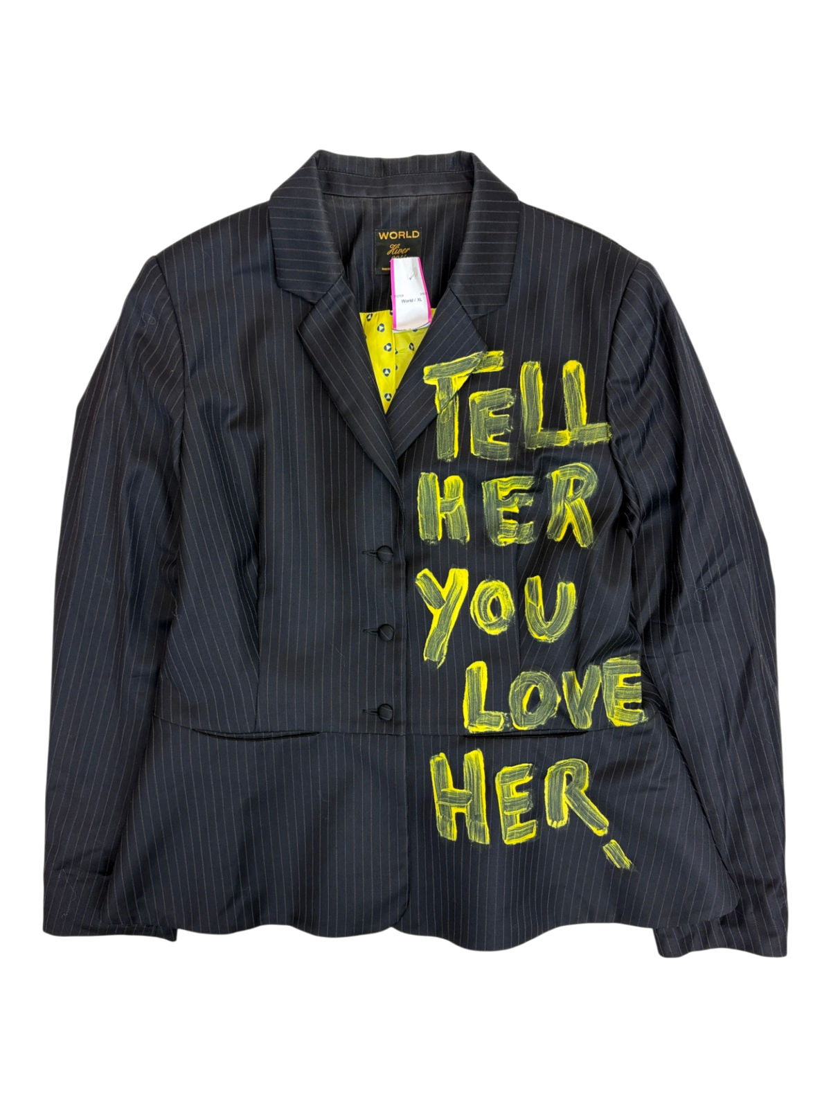 World - Paint Graphic Blazer