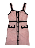 Trelise Cooper - Tweed Contrast Piping Mini Dress