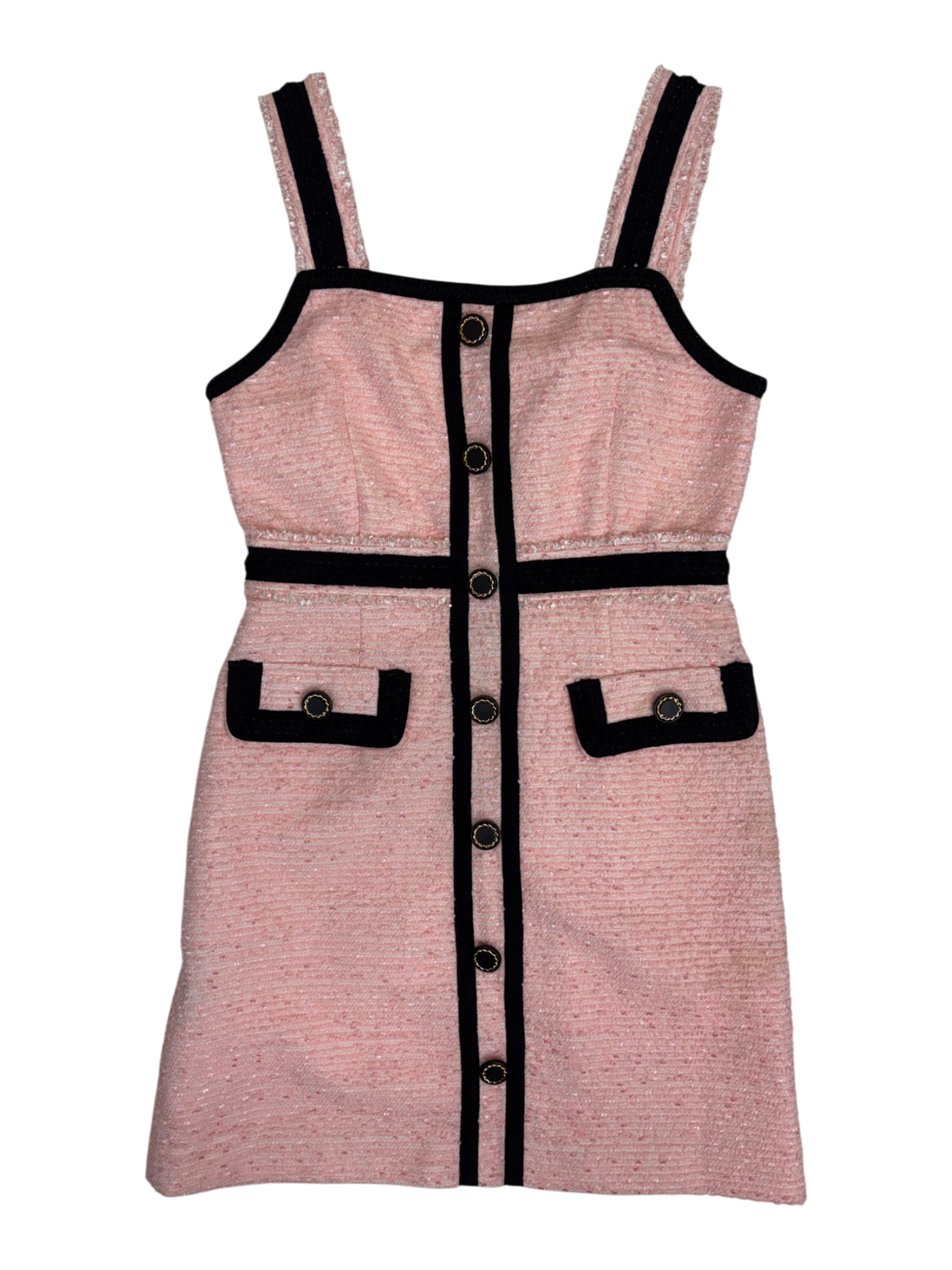 Trelise Cooper - Tweed Contrast Piping Mini Dress
