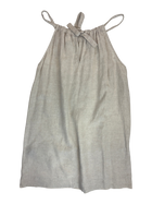 Karen Walker - Linen Tie Neck Midi Dress