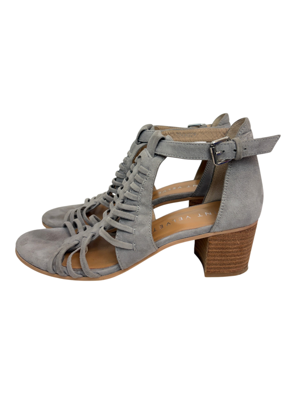 Mint Velvet - Suede Braided Heels