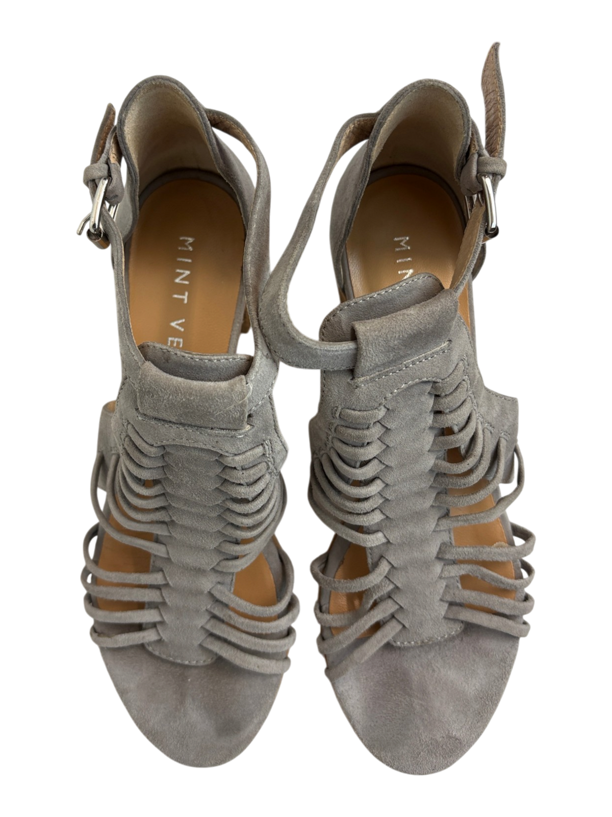 Mint Velvet - Suede Braided Heels