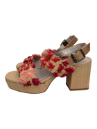 Silent D - Woven Chunky Heels