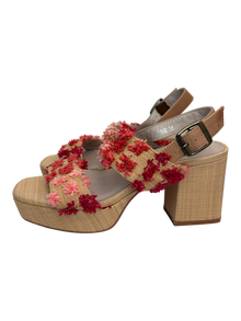 Silent D - Woven Chunky Heels
