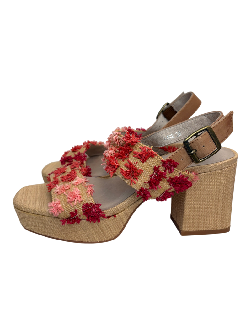 Silent D - Woven Chunky Heels